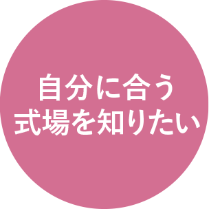 自分に合う式場を知りたい